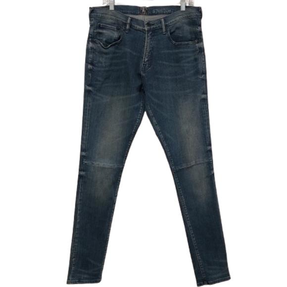 Prps Windsor Stretch Men's Denim Jeans Size 34 Bruised Never Broken Distressed